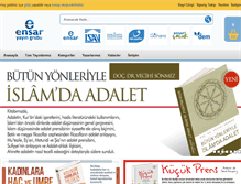 Tablet Screenshot of ensarnesriyat.com.tr